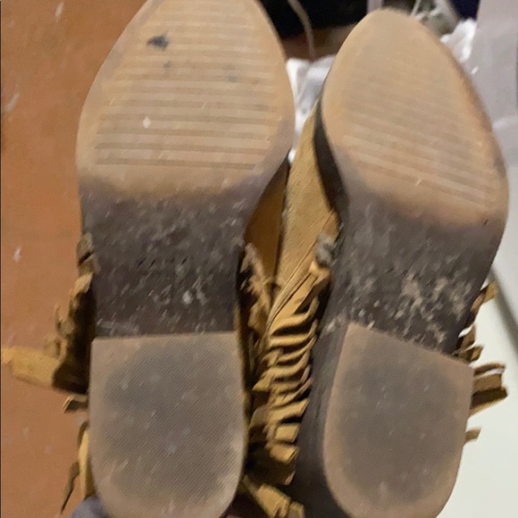 Fringe suede booties - Picture 4 of 4